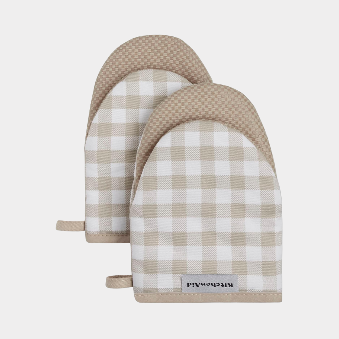 KitchenAid Gingham Mini Oven Mitt