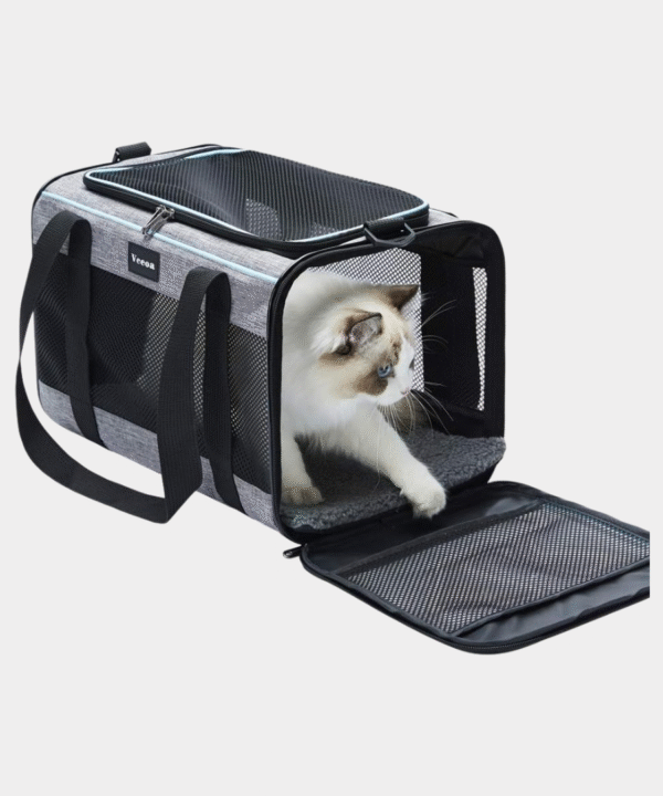 Vceoa 17.5x11x11 Inches Cat, Dog Carrier for Pets