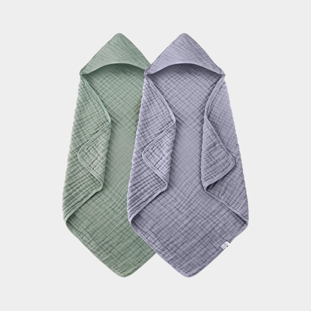2 Pack Hooded Baby Towels